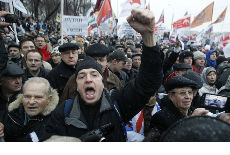 Masovne demonstracije u Rusiji Masovne demonstracije u Rusiji