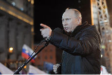 Putin proglasio izbornu pobedu Putin proglasio izbornu pobedu